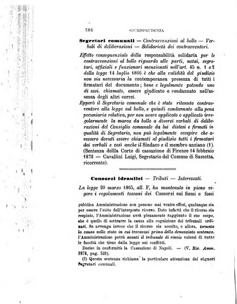 Rivista amministrativa del Regno giornale ufficiale delle amministrazioni centrali, e provinciali, dei comuni e degli istituti di beneficenza