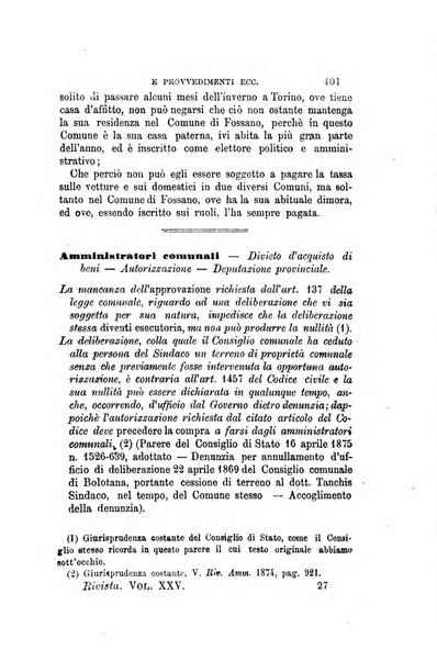 Rivista amministrativa del Regno giornale ufficiale delle amministrazioni centrali, e provinciali, dei comuni e degli istituti di beneficenza