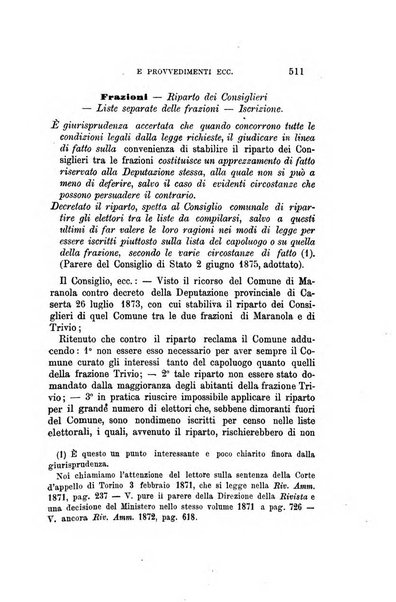 Rivista amministrativa del Regno giornale ufficiale delle amministrazioni centrali, e provinciali, dei comuni e degli istituti di beneficenza