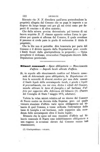 Rivista amministrativa del Regno giornale ufficiale delle amministrazioni centrali, e provinciali, dei comuni e degli istituti di beneficenza