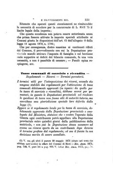 Rivista amministrativa del Regno giornale ufficiale delle amministrazioni centrali, e provinciali, dei comuni e degli istituti di beneficenza