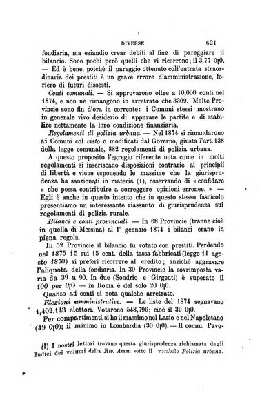 Rivista amministrativa del Regno giornale ufficiale delle amministrazioni centrali, e provinciali, dei comuni e degli istituti di beneficenza