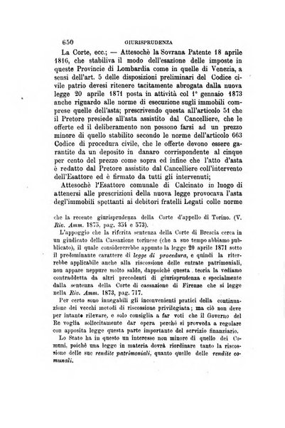 Rivista amministrativa del Regno giornale ufficiale delle amministrazioni centrali, e provinciali, dei comuni e degli istituti di beneficenza