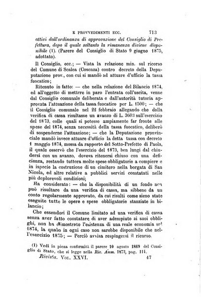 Rivista amministrativa del Regno giornale ufficiale delle amministrazioni centrali, e provinciali, dei comuni e degli istituti di beneficenza