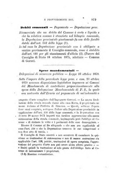 Rivista amministrativa del Regno giornale ufficiale delle amministrazioni centrali, e provinciali, dei comuni e degli istituti di beneficenza