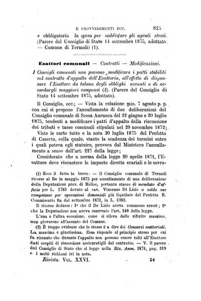 Rivista amministrativa del Regno giornale ufficiale delle amministrazioni centrali, e provinciali, dei comuni e degli istituti di beneficenza