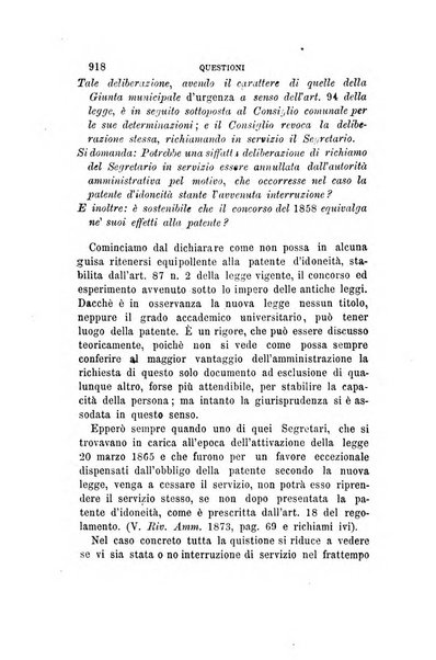 Rivista amministrativa del Regno giornale ufficiale delle amministrazioni centrali, e provinciali, dei comuni e degli istituti di beneficenza