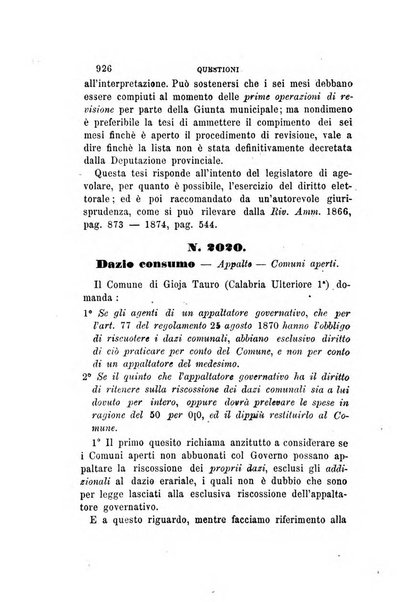 Rivista amministrativa del Regno giornale ufficiale delle amministrazioni centrali, e provinciali, dei comuni e degli istituti di beneficenza