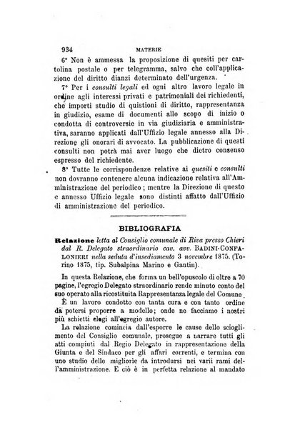 Rivista amministrativa del Regno giornale ufficiale delle amministrazioni centrali, e provinciali, dei comuni e degli istituti di beneficenza