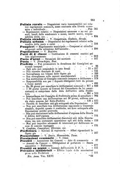 Rivista amministrativa del Regno giornale ufficiale delle amministrazioni centrali, e provinciali, dei comuni e degli istituti di beneficenza