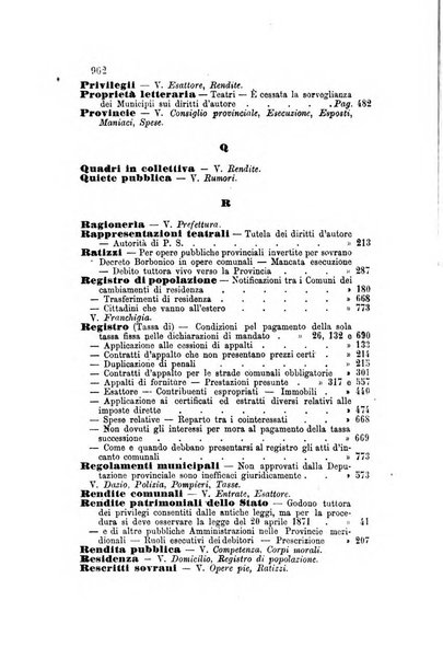 Rivista amministrativa del Regno giornale ufficiale delle amministrazioni centrali, e provinciali, dei comuni e degli istituti di beneficenza