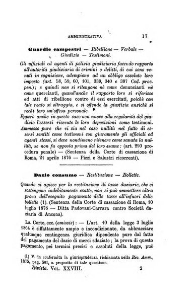 Rivista amministrativa del Regno giornale ufficiale delle amministrazioni centrali, e provinciali, dei comuni e degli istituti di beneficenza