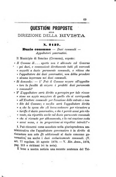 Rivista amministrativa del Regno giornale ufficiale delle amministrazioni centrali, e provinciali, dei comuni e degli istituti di beneficenza