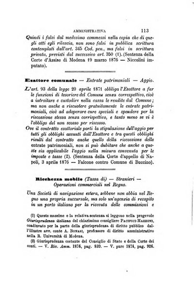 Rivista amministrativa del Regno giornale ufficiale delle amministrazioni centrali, e provinciali, dei comuni e degli istituti di beneficenza