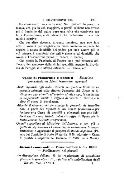 Rivista amministrativa del Regno giornale ufficiale delle amministrazioni centrali, e provinciali, dei comuni e degli istituti di beneficenza