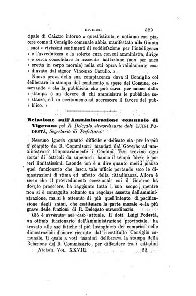 Rivista amministrativa del Regno giornale ufficiale delle amministrazioni centrali, e provinciali, dei comuni e degli istituti di beneficenza