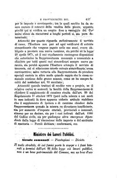 Rivista amministrativa del Regno giornale ufficiale delle amministrazioni centrali, e provinciali, dei comuni e degli istituti di beneficenza