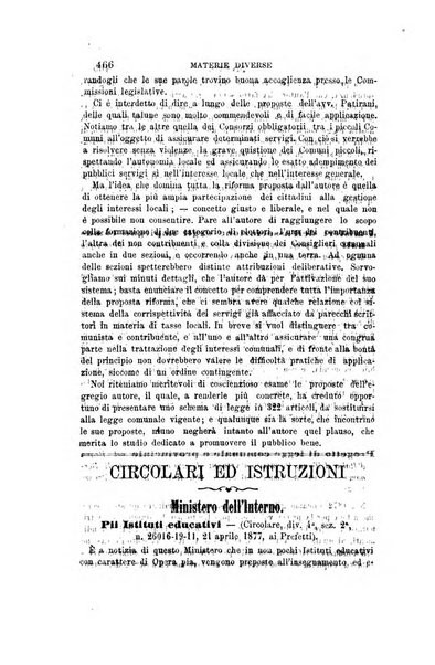 Rivista amministrativa del Regno giornale ufficiale delle amministrazioni centrali, e provinciali, dei comuni e degli istituti di beneficenza