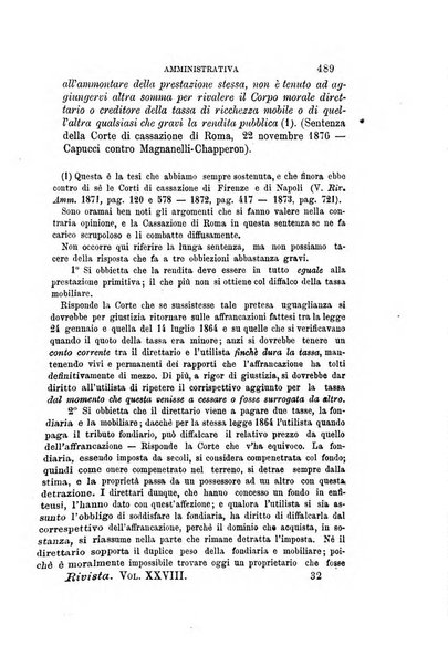 Rivista amministrativa del Regno giornale ufficiale delle amministrazioni centrali, e provinciali, dei comuni e degli istituti di beneficenza