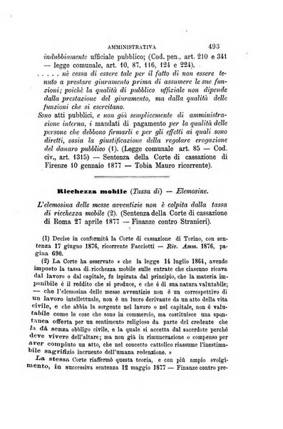 Rivista amministrativa del Regno giornale ufficiale delle amministrazioni centrali, e provinciali, dei comuni e degli istituti di beneficenza