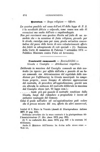 Rivista amministrativa del Regno giornale ufficiale delle amministrazioni centrali, e provinciali, dei comuni e degli istituti di beneficenza