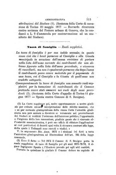 Rivista amministrativa del Regno giornale ufficiale delle amministrazioni centrali, e provinciali, dei comuni e degli istituti di beneficenza