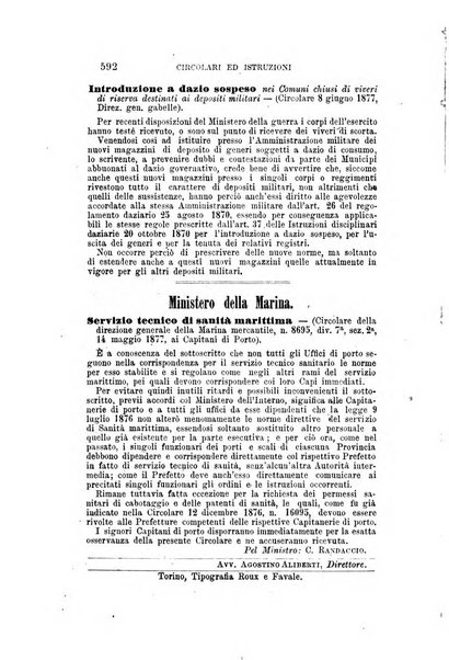 Rivista amministrativa del Regno giornale ufficiale delle amministrazioni centrali, e provinciali, dei comuni e degli istituti di beneficenza