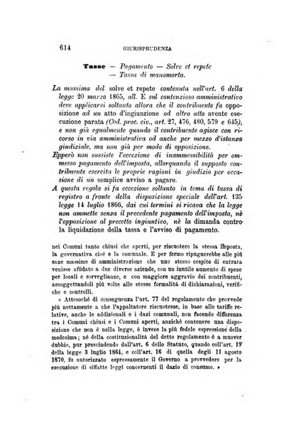 Rivista amministrativa del Regno giornale ufficiale delle amministrazioni centrali, e provinciali, dei comuni e degli istituti di beneficenza