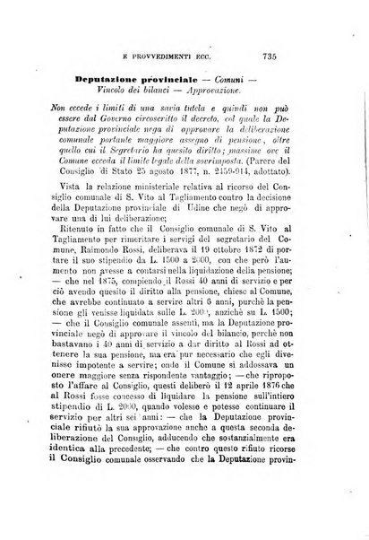 Rivista amministrativa del Regno giornale ufficiale delle amministrazioni centrali, e provinciali, dei comuni e degli istituti di beneficenza