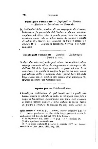 Rivista amministrativa del Regno giornale ufficiale delle amministrazioni centrali, e provinciali, dei comuni e degli istituti di beneficenza