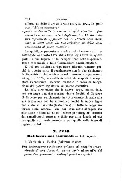 Rivista amministrativa del Regno giornale ufficiale delle amministrazioni centrali, e provinciali, dei comuni e degli istituti di beneficenza