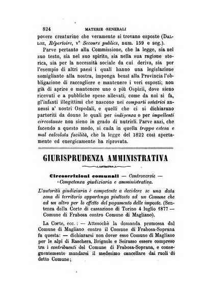 Rivista amministrativa del Regno giornale ufficiale delle amministrazioni centrali, e provinciali, dei comuni e degli istituti di beneficenza