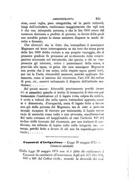 Rivista amministrativa del Regno giornale ufficiale delle amministrazioni centrali, e provinciali, dei comuni e degli istituti di beneficenza