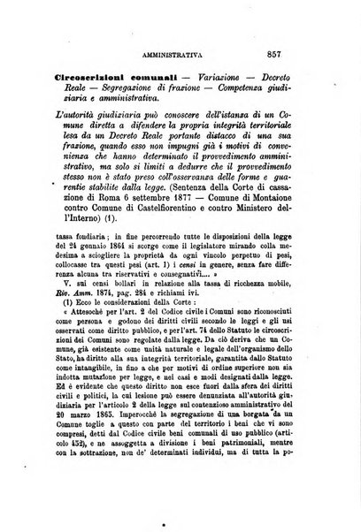 Rivista amministrativa del Regno giornale ufficiale delle amministrazioni centrali, e provinciali, dei comuni e degli istituti di beneficenza