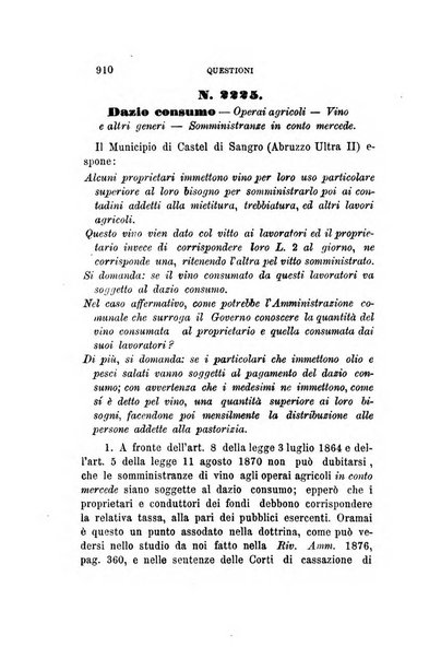 Rivista amministrativa del Regno giornale ufficiale delle amministrazioni centrali, e provinciali, dei comuni e degli istituti di beneficenza