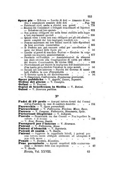 Rivista amministrativa del Regno giornale ufficiale delle amministrazioni centrali, e provinciali, dei comuni e degli istituti di beneficenza