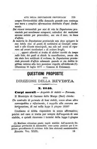 Rivista amministrativa del Regno giornale ufficiale delle amministrazioni centrali, e provinciali, dei comuni e degli istituti di beneficenza