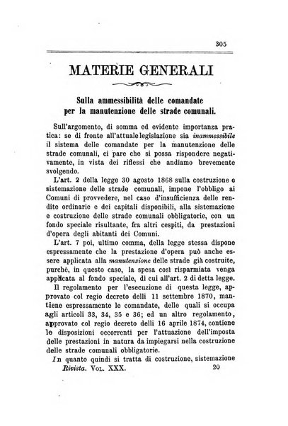 Rivista amministrativa del Regno giornale ufficiale delle amministrazioni centrali, e provinciali, dei comuni e degli istituti di beneficenza