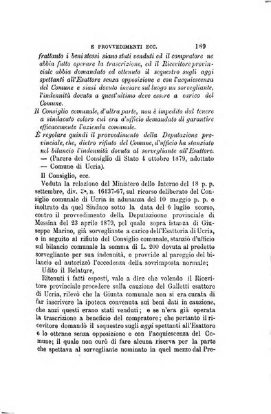 Rivista amministrativa del Regno giornale ufficiale delle amministrazioni centrali, e provinciali, dei comuni e degli istituti di beneficenza