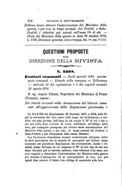 Rivista amministrativa del Regno giornale ufficiale delle amministrazioni centrali, e provinciali, dei comuni e degli istituti di beneficenza