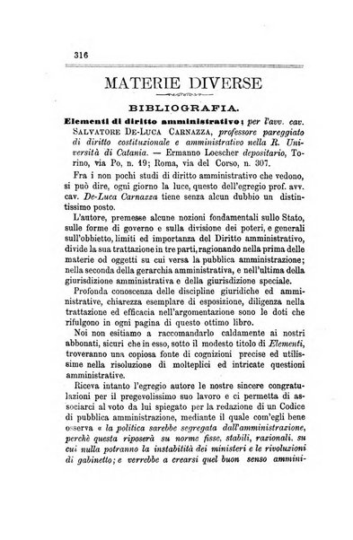 Rivista amministrativa del Regno giornale ufficiale delle amministrazioni centrali, e provinciali, dei comuni e degli istituti di beneficenza