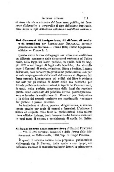 Rivista amministrativa del Regno giornale ufficiale delle amministrazioni centrali, e provinciali, dei comuni e degli istituti di beneficenza