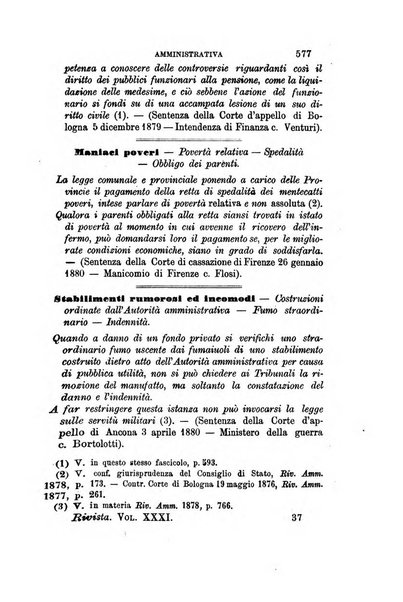 Rivista amministrativa del Regno giornale ufficiale delle amministrazioni centrali, e provinciali, dei comuni e degli istituti di beneficenza