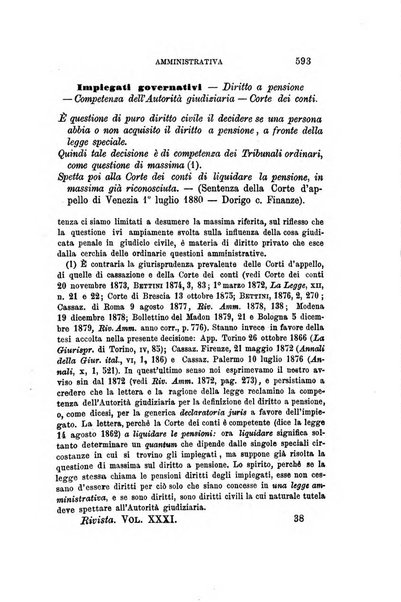 Rivista amministrativa del Regno giornale ufficiale delle amministrazioni centrali, e provinciali, dei comuni e degli istituti di beneficenza