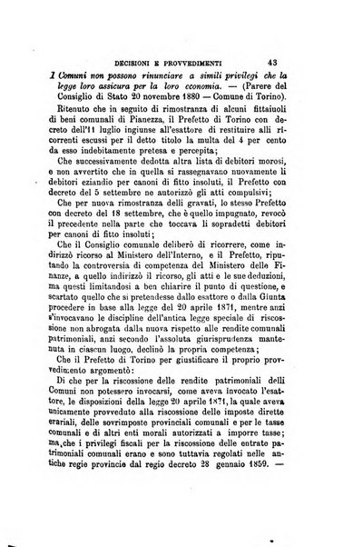 Rivista amministrativa del Regno giornale ufficiale delle amministrazioni centrali, e provinciali, dei comuni e degli istituti di beneficenza