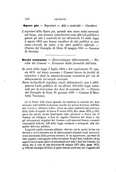 Rivista amministrativa del Regno giornale ufficiale delle amministrazioni centrali, e provinciali, dei comuni e degli istituti di beneficenza