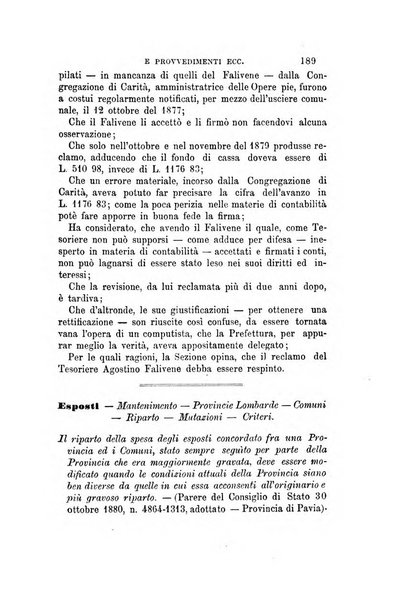 Rivista amministrativa del Regno giornale ufficiale delle amministrazioni centrali, e provinciali, dei comuni e degli istituti di beneficenza