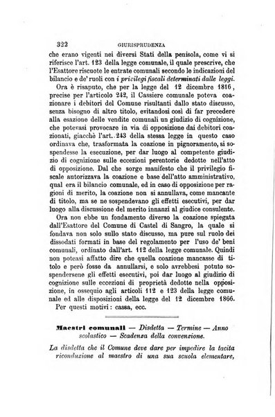 Rivista amministrativa del Regno giornale ufficiale delle amministrazioni centrali, e provinciali, dei comuni e degli istituti di beneficenza