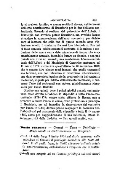 Rivista amministrativa del Regno giornale ufficiale delle amministrazioni centrali, e provinciali, dei comuni e degli istituti di beneficenza