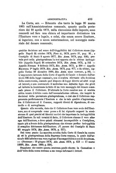 Rivista amministrativa del Regno giornale ufficiale delle amministrazioni centrali, e provinciali, dei comuni e degli istituti di beneficenza